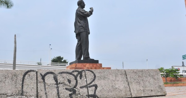 Espacios públicos son vandalizados en Villahermosa