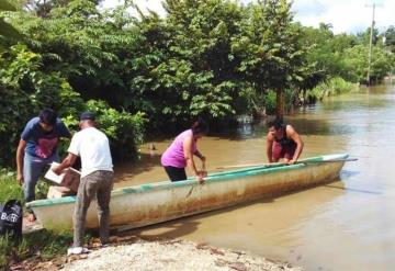 Toman previsiones en Jalapa ante riesgo de desborde del río de la Sierra