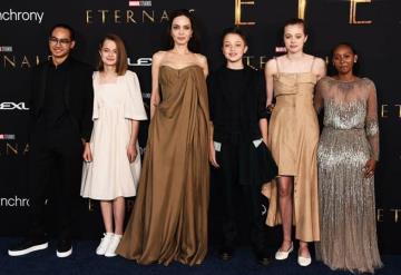 Angelina Jolie y sus hijos, cada uno en su estilo