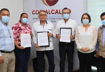 Ayuntamiento de Comalcalco y el IEAT van en conjunto contra el rezago educativo