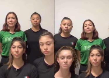 Selección mexicana de gimnasia rítmica pide ayuda al gobierno para salir de Israel | VIDEO