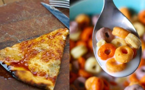 La pizza en el desayuno es más saludable que el cereal: señala dietista